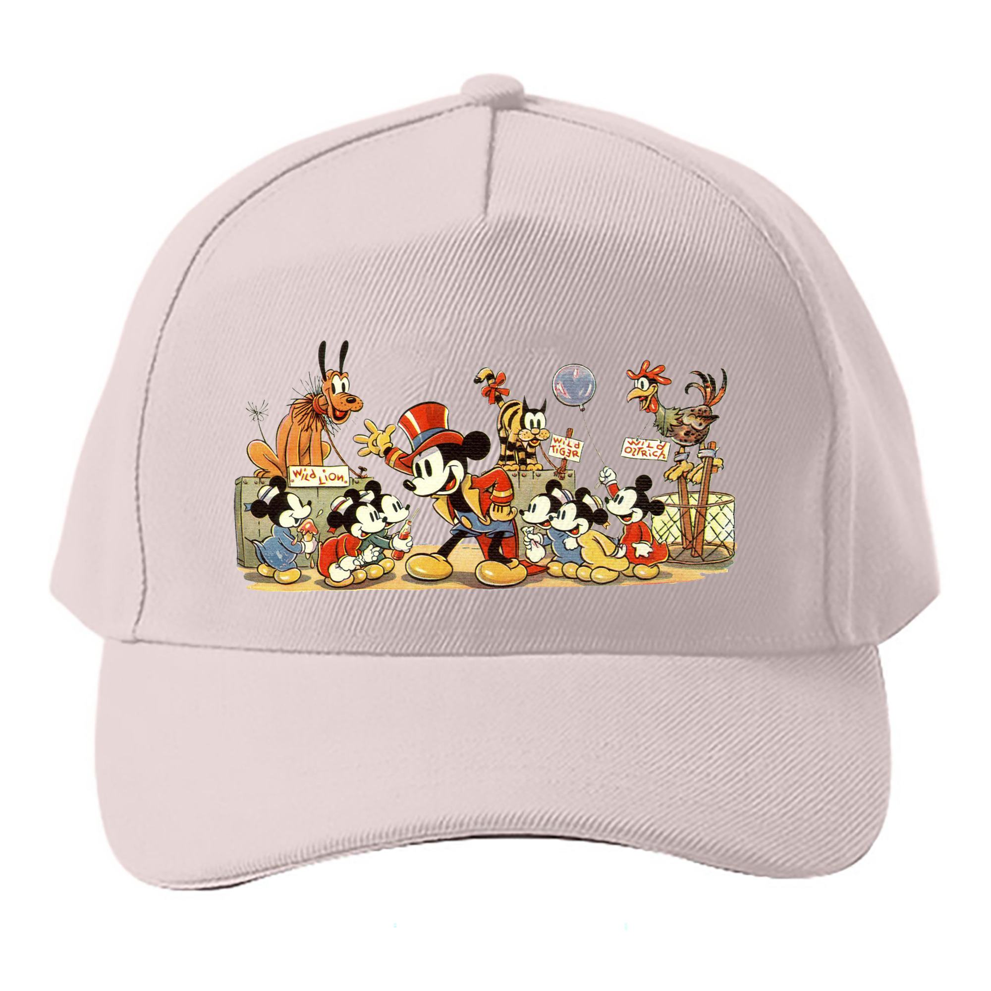 （画像用） ミッキーマウス Mickey Mouse ベースボールキャップ 綿100％ 男女兼用 帽子 スポーツ